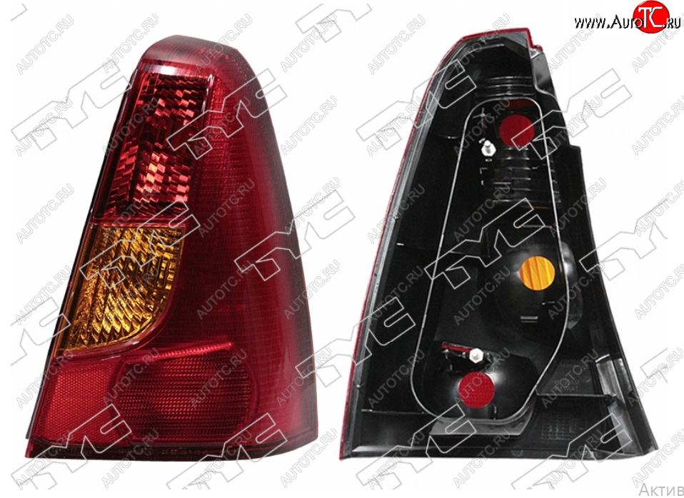 3 599 р. Правый фонарь задний TYC Renault Logan 1 дорестайлинг (2004-2010)  с доставкой в г. Воронеж