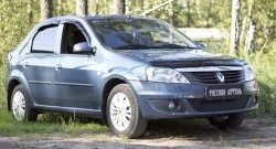 1 999 р. Защитная сетка решетки переднего бампера РА Renault Logan 1 рестайлинг (2010-2016)  с доставкой в г. Воронеж. Увеличить фотографию 2