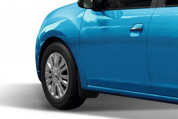 4 799 р. Брызговики передние Frosch  Renault Logan  1 (2010-2016) рестайлинг  с доставкой в г. Воронеж. Увеличить фотографию 2