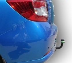 55 849 р. Фаркоп Лидер Плюс Renault Logan 1 рестайлинг (2010-2016) (Без электропакета)  с доставкой в г. Воронеж. Увеличить фотографию 2