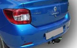 55 849 р. Фаркоп Лидер Плюс Renault Logan 1 рестайлинг (2010-2016) (Без электропакета)  с доставкой в г. Воронеж. Увеличить фотографию 3
