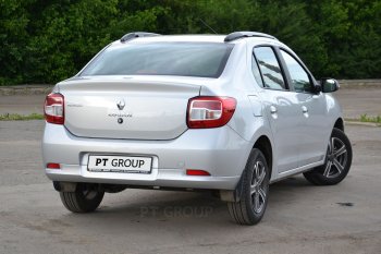 6 469 р. Рейлинги Petroil Tuning Комфорт  Renault Logan  2 - Logan Stepway (Серебристый муар)  с доставкой в г. Воронеж. Увеличить фотографию 5