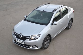 6 469 р. Рейлинги Petroil Tuning Комфорт  Renault Logan  2 - Logan Stepway (Серебристый муар)  с доставкой в г. Воронеж. Увеличить фотографию 6