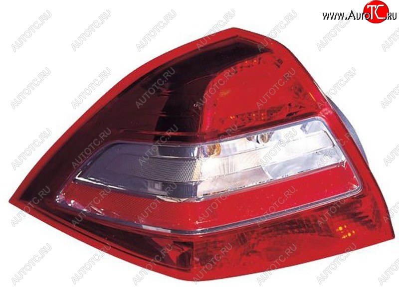7 399 р. Левый фонарь (рестайлинг) 4D SAT  Renault Megane  седан (2006-2009)  рестайлинг  с доставкой в г. Воронеж