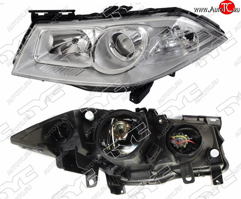 14 799 р. Левая фара передняя TYC (под электрокорректор)  Renault Megane ( хэтчбэк 5 дв.,  седан,  универсал) (2006-2009)  рестайлинг  с доставкой в г. Воронеж
