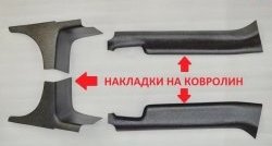 1 949 р. Накладки на ковролин порогов Kart RS Renault Sandero (BS) (2009-2014)  с доставкой в г. Воронеж. Увеличить фотографию 4