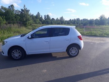 6 499 р. Спойлер INMAX  Renault Sandero  (B8) - Sandero Stepway  (B8) (неокрашенный)  с доставкой в г. Воронеж. Увеличить фотографию 5