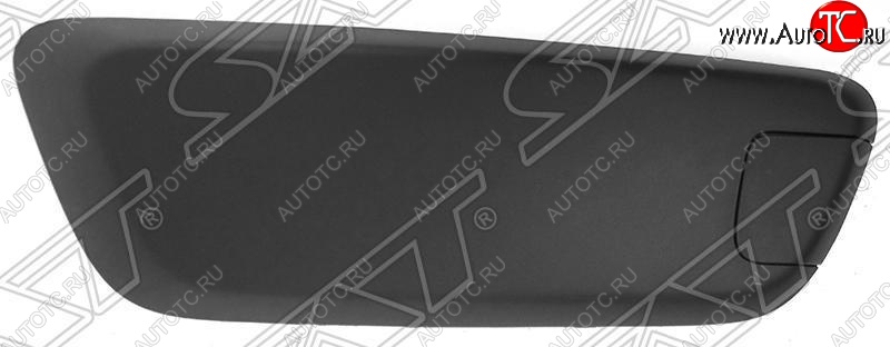 1 289 р. Правый молдинг на передний бампер SAT  Renault Sandero Stepway  (B8) (2014-2018) дорестайлинг (Неокрашенный)  с доставкой в г. Воронеж