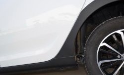 2 849 р. Комплект порогов KART RS NEW Renault Sandero (B8) дорестайлинг (2014-2018) (Неокрашенные)  с доставкой в г. Воронеж. Увеличить фотографию 3