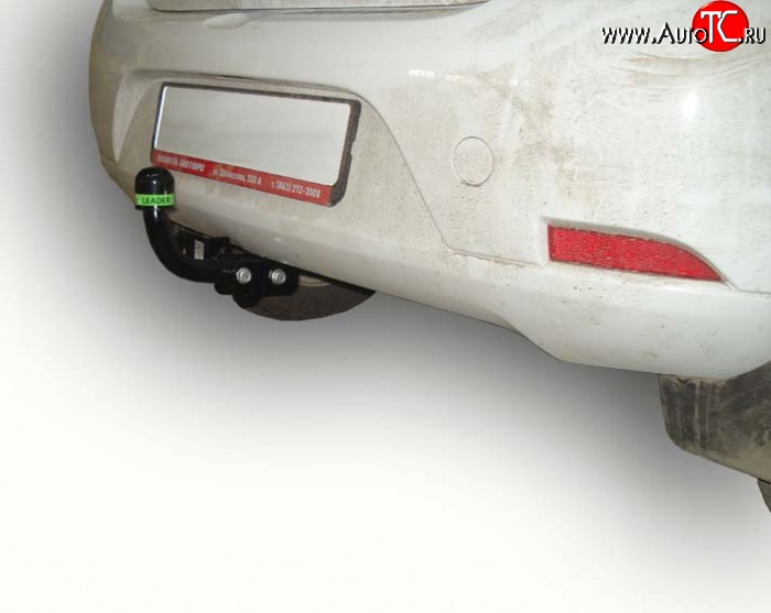 61 999 р. Фаркоп Лидер Плюс Renault Sandero (B8) дорестайлинг (2014-2018) (Без электропакета)  с доставкой в г. Воронеж