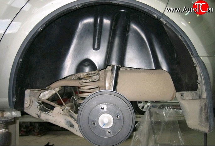 3 189 р. Задний левый подкрылок (Stepway) NovLine  Renault Sandero  (BS) (2009-2014)  с доставкой в г. Воронеж