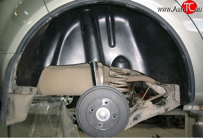 2 399 р. Задний правый подкрылок NovLine  Renault Sandero  (BS) (2009-2014)  с доставкой в г. Воронеж