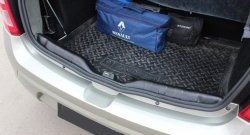 1 789 р. Пластиковый порожек в багажник автомобиля RA  Renault Sandero  (BS) (2009-2014) (Stepway)  с доставкой в г. Воронеж. Увеличить фотографию 2