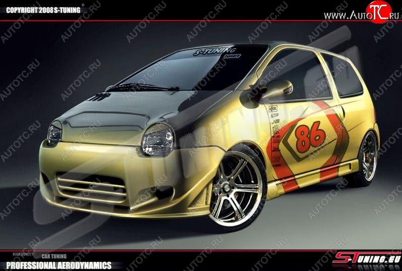 28 999 р. Передний бампер Monstr Renault Twingo 1 (1993-2007)  с доставкой в г. Воронеж