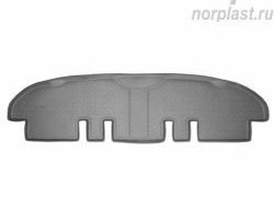 Коврик салонный для 3-его ряда Norplast Seat Alhambra  7N (2010-2020) дорестайлинг, рестайлинг