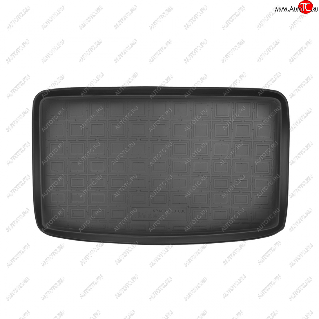 1 599 р. Коврик багажника Norplast Unidec (7 мест разложенный 3-й ряд)  Seat Alhambra  7N (2010-2020) дорестайлинг, рестайлинг (черный)  с доставкой в г. Воронеж