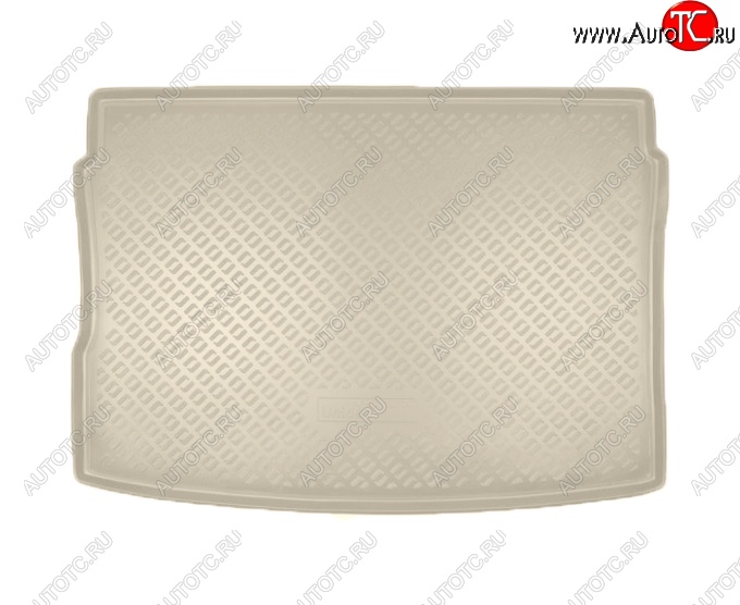 2 079 р. Коврик в багажник Norplast (на верхнюю полку)  Seat Arona (2017-2025) (Бежевый)  с доставкой в г. Воронеж