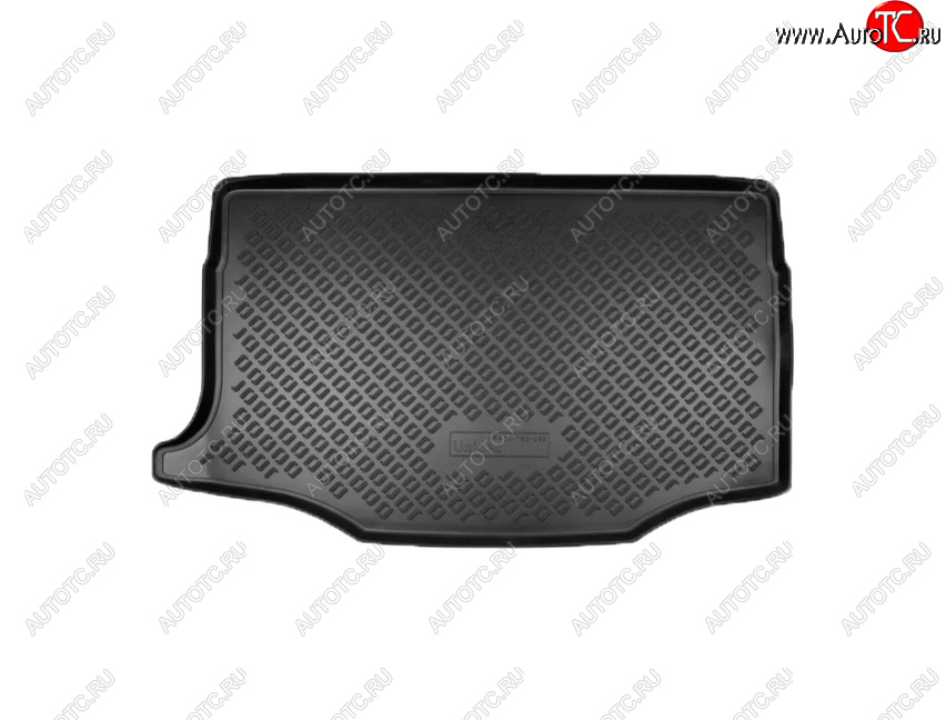 1 739 р. Коврик багажника Norplast (на нижнюю полку V2)  Seat Arona (2017-2025) (Цвет: черный)  с доставкой в г. Воронеж