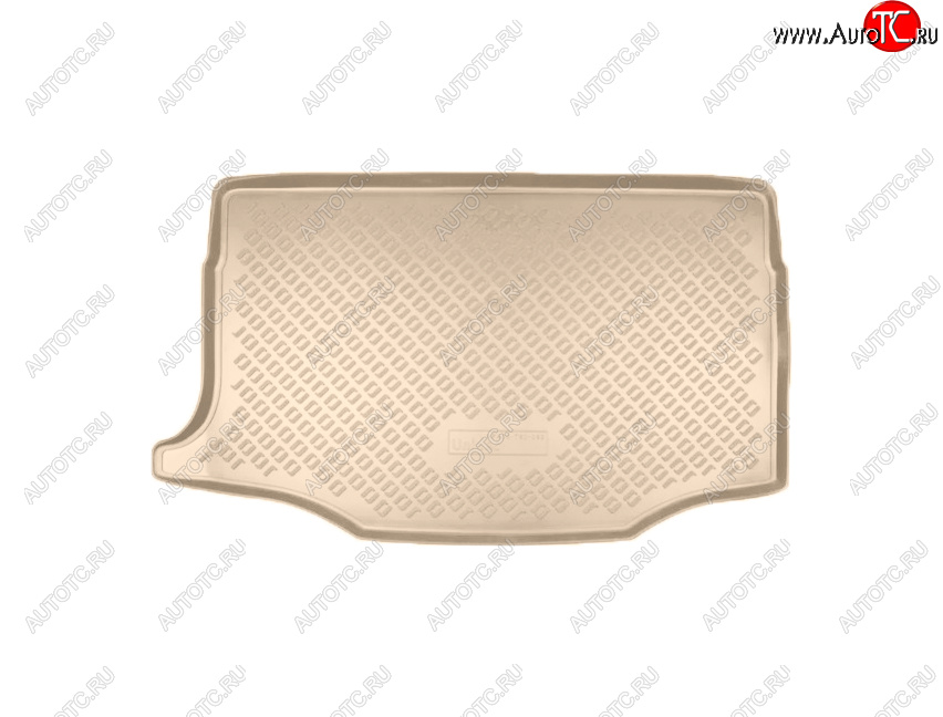 1 899 р. Коврик багажника Norplast (на нижнюю полку V2)  Seat Arona (2017-2025) (Цвет: бежевый)  с доставкой в г. Воронеж
