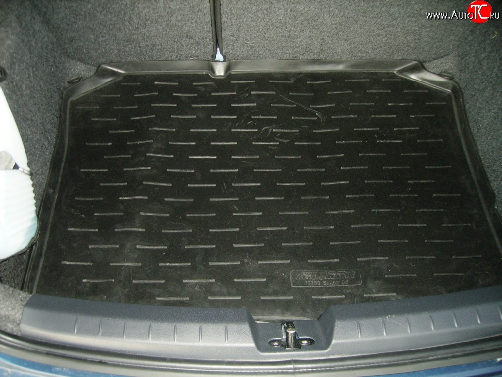 1 659 р. Коврик в багажник Aileron (полиуретан)  Seat Ibiza ( 6J хэтчбэк 5 дв.,  6J,6P хэтчбэк 5 дв.) (2008-2016) доресталийнг,  рестайлинг  с доставкой в г. Воронеж