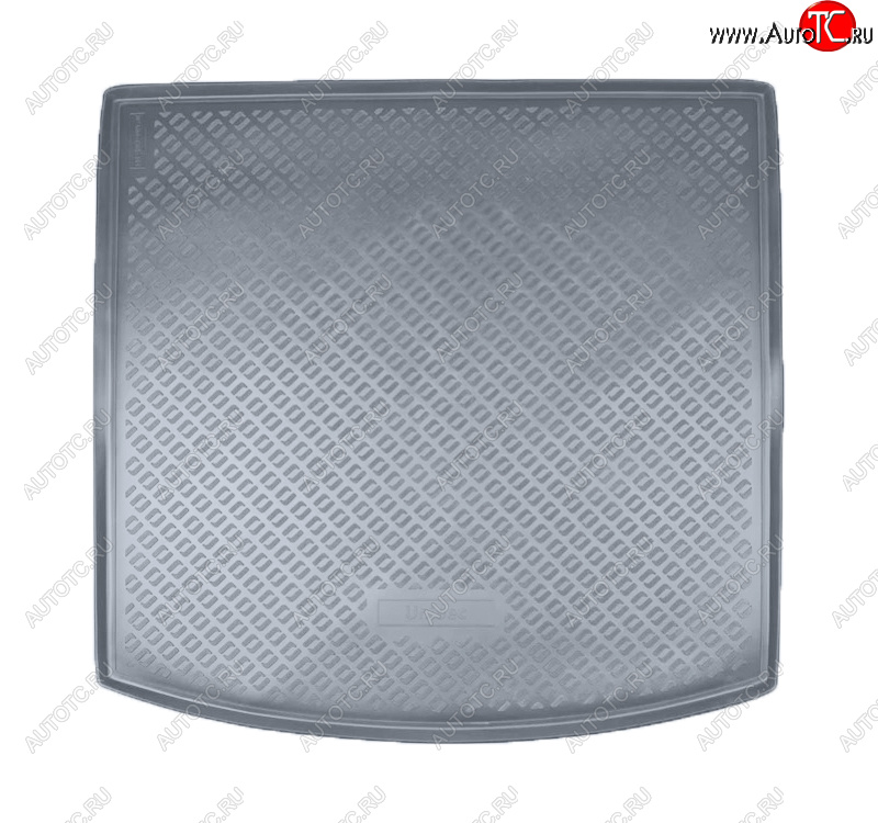 2 079 р. Коврик багажника Norplast Unidec  Seat Leon  5F (2012-2016) универсал (Цвет: серый)  с доставкой в г. Воронеж