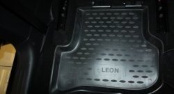 3 399 р. Коврики в салон Element 4 шт. (полиуретан) Seat Leon 1P хэтчбэк 5 дв. дорестайлинг (2005-2009)  с доставкой в г. Воронеж. Увеличить фотографию 3