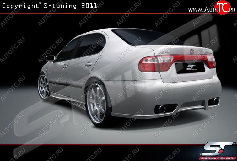 28 999 р. Задний бампер ST Seat Toledo седан (1998-2005)  с доставкой в г. Воронеж