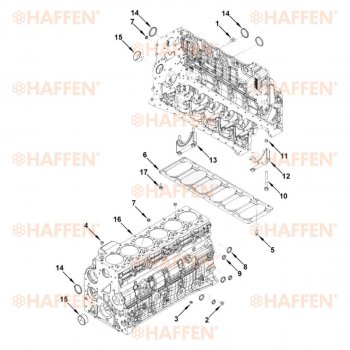 127 999 р. Блок цилиндров (6ISBe, 6ISDe V=6.7) HAFFEN  Avia D120, CASE D120, Dynapac CA300D, CA500D, CA600D, CA610D, Higer KLQ 6128, KLQ 6129, Hyundai R130, R140, Robex 1300W, Samsung MX132, Yutong MX132, Zhongtong Creator LCK6125H, КАВЗ Creator LCK6125H, КамАЗ 4308, 43255, 53605, 65115, ЛиАЗ 5256, НЕФАЗ 5256, ПАЗ 3204 (Vector,  Vector Next), 3205  с доставкой в г. Воронеж. Увеличить фотографию 11