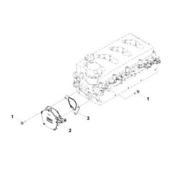 9 849 р. Насос вакуумный дв. Cummins ISF 2.8 5270422 Foton Aumark (BJ10) (2010-2025) (Wabco)  с доставкой в г. Воронеж. Увеличить фотографию 6