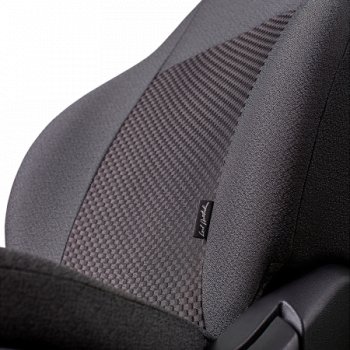 7 849 р. Чехлы сидений Lord Autofashion Дублин (жаккард, 60/40, раздельное заднее сиденье и спинка, подлокотник, отдельный бок, 3Г-образ. подголовника)  Geely Emgrand EC7 (2009-2016) седан дорестайлинг, хэтчбек (Серый, стежок серый)  с доставкой в г. Воронеж. Увеличить фотографию 2