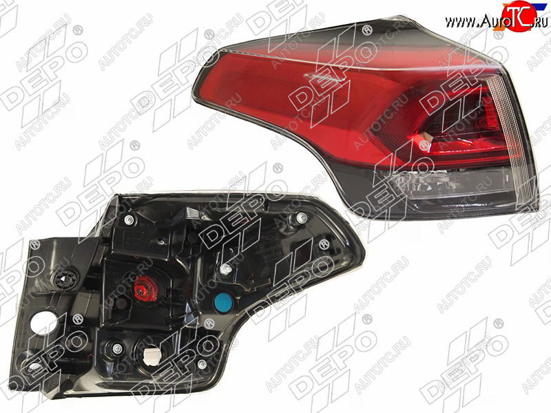 11 299 р. Левый фонарь задний (LED) DEPO  Toyota RAV4  XA40 (2015-2019) 5 дв. рестайлинг  с доставкой в г. Воронеж