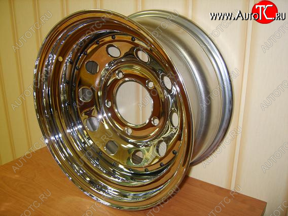 7 299 р. Диск усиленный JEEP стальной хромированный 5х114,3 10хR15 d84 ET-50 OFF-ROAD Wheels 1510-51484ch-50  с доставкой в г. Воронеж