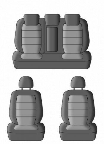 5 399 р. Чехлы сидений (жаккард, 60/40, раздельная задняя спинка, подлокотник, 3Г-образ. подголовника) Lord Autofashion Дублин  Nissan Qashqai  2 (2013-2022) J11 дорестайлинг, J11 рестайлинг (Чёрный, Ёж красный)  с доставкой в г. Воронеж. Увеличить фотографию 3