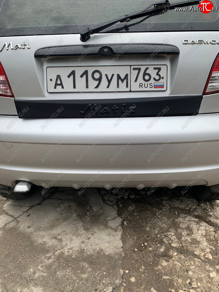 699 р. Накладка задней двери Автостайл Daewoo Matiz M100 дорестайлинг (1998-2000) (Текстурная поверхность)  с доставкой в г. Воронеж