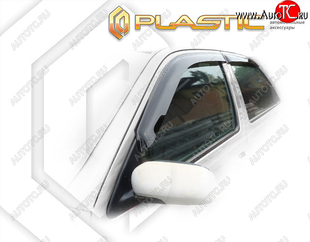 1 999 р. Дефлектора окон CA-Plastic Toyota Vista Ardeo V50 рестайлинг универсал (2000-2003) (Classic полупрозрачный)  с доставкой в г. Воронеж