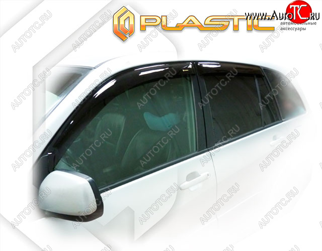 1 899 р. Дефлектора окон CA-Plastic  Toyota RAV4  CA20 (2000-2005) 5 дв. дорестайлинг, 5 дв. рестайлинг (Classic полупрозрачный, Без хром. молдинга)  с доставкой в г. Воронеж