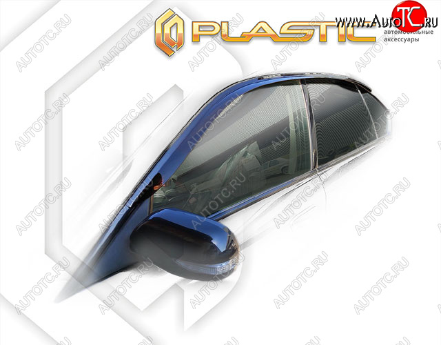 1 899 р. Дефлектора окон CA-Plastic Subaru Legacy BL/B13 дорестайлинг седан (2003-2006) (Classic полупрозрачный)  с доставкой в г. Воронеж