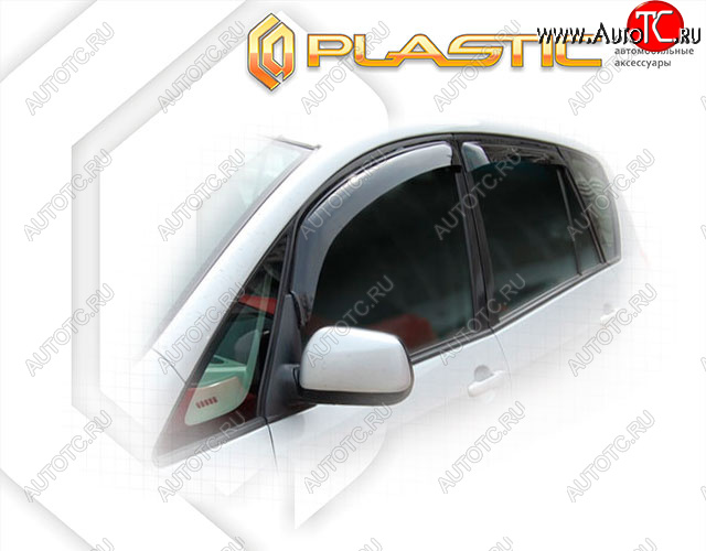 1 999 р. Дефлектора окон CA-Plastic  Toyota Corolla Spacio  E120 (2003-2007) рестайлинг (Classic полупрозрачный)  с доставкой в г. Воронеж