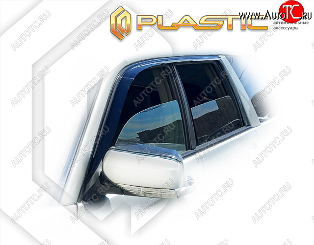 1 959 р. Дефлектора окон CA-Plastic Subaru Forester SG рестайлинг (2005-2008) (Classic полупрозрачный)  с доставкой в г. Воронеж