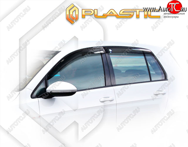 2 059 р. Дефлектора окон CA-Plastic Volkswagen Golf 7 дорестайлинг, хэтчбэк 5 дв. (2012-2017) (Classic полупрозрачный) с доставкой в г. Воронеж Увеличить фотографию 1 2 059 р. Дефлектора окон CA-Plastic Volkswagen Golf 7 дорестайлинг, хэтчбэк 5 дв. (2012-2017) (Classic полупрозрачный) с доставкой в г. Воронеж