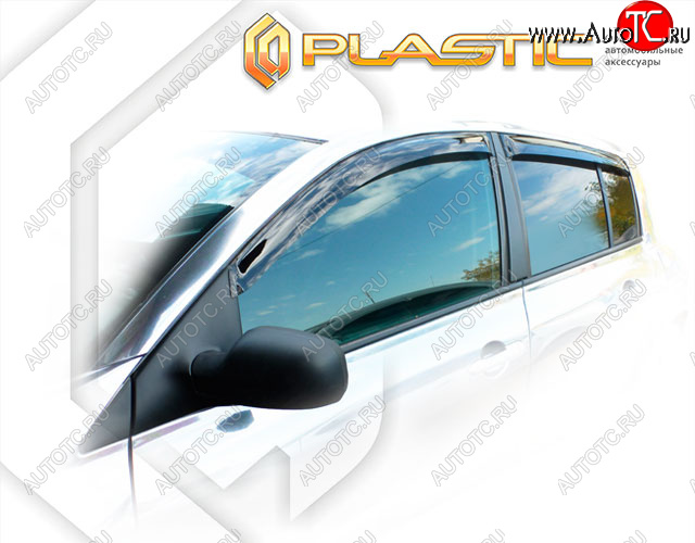 1 999 р. Дефлектора окон CA-Plastic  Renault Megane  хэтчбэк 5 дв. (2002-2006)  дорестайлинг (Classic полупрозрачный)  с доставкой в г. Воронеж