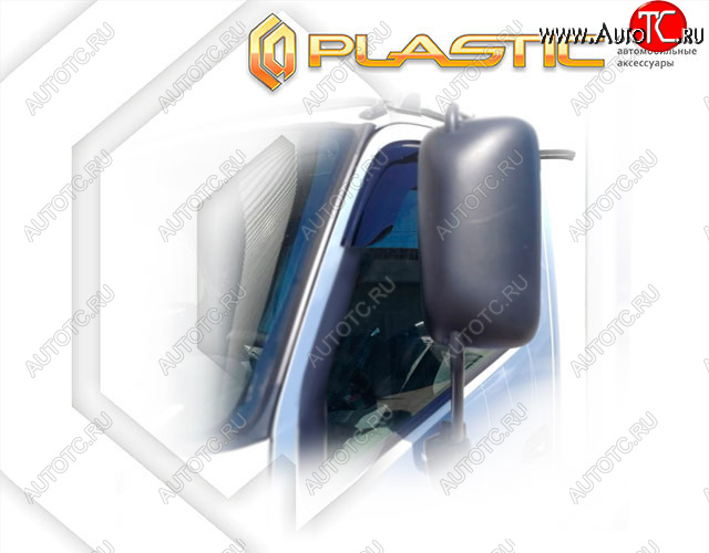 1 999 р. Дефлектора окон (с 2018 года, широкая кабина) CA-Plastic Hino 300 (2010-2025) (Classic полупрозрачный)  с доставкой в г. Воронеж