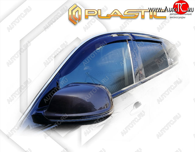 1 759 р. Дефлектора окон CA-Plastic  Zotye Coupa  B11F (2019-2021) (Classic полупрозрачный)  с доставкой в г. Воронеж
