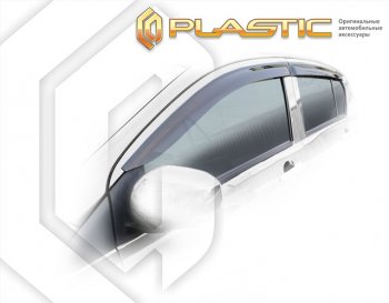 2 079 р. Дефлектора окон (рынок Японии) CA-Plastic  Toyota Passo  3 (2016-2025) дорестайлинг, рестайлинг (серия Classic полупрозрачный, без хром. молдинга )  с доставкой в г. Воронеж. Увеличить фотографию 2