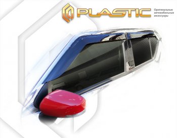 1 899 р. Дефлектора окон CA-Plastic Suzuki Ignis (2016-2025) (серия Classic полупрозрачный)  с доставкой в г. Воронеж. Увеличить фотографию 2