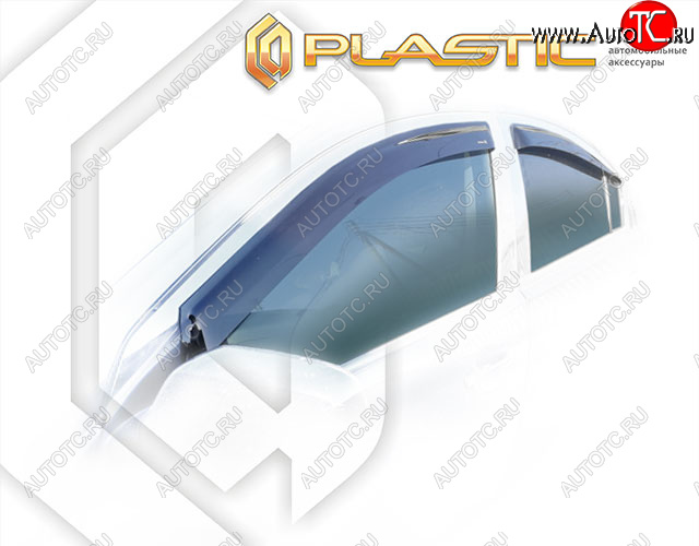 1 999 р. Дефлектора окон CA-Plastic  Mitsubishi Galant  9 (2004-2009) седан (Classic полупрозрачный)  с доставкой в г. Воронеж