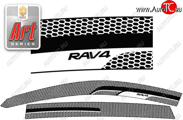 2 299 р. Ветровики дверей CA-Plsastic Toyota RAV4 XA40 5 дв. дорестайлинг (2012-2015) (Серия Art черная, без хром. молдинга) с доставкой в г. Воронеж Увеличить фотографию 1 2 299 р. Ветровики дверей CA-Plsastic Toyota RAV4 XA40 5 дв. дорестайлинг (2012-2015) (Серия Art черная, без хром. молдинга) с доставкой в г. Воронеж