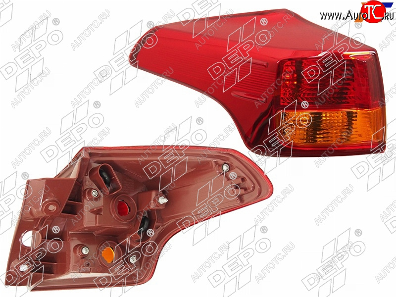 6 299 р. Левый фонарь задний DEPO Toyota RAV4 XA40 5 дв. дорестайлинг (2012-2015)  с доставкой в г. Воронеж