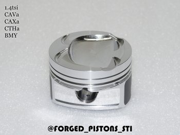 16 199 р. Поршни (VolksWagen 1,4 CAVa, CAXa, BMY, CTHA под кольца 1,2/1,5/2,5) СТИ  Volkswagen Sharan  MK2,7N - Tiguan  NF (диаметр поршня: 76.5 мм)  с доставкой в г. Воронеж. Увеличить фотографию 3