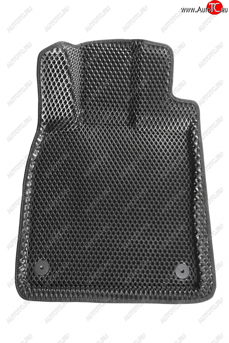 5 699 р. Коврики в салон EVA (3D, ромб, чёрные) Seintex Audi A6 C7 дорестайлинг, седан (2010-2014)  с доставкой в г. Воронеж